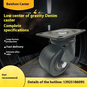 2/2,5/3inch Low Center Gravity Denim Maske Machine <span class=keywords><strong>Caster</strong></span> Hochleistungs-Nylon rolle Stahl körper Kugellager Universal Swivel Design - Product Image 5