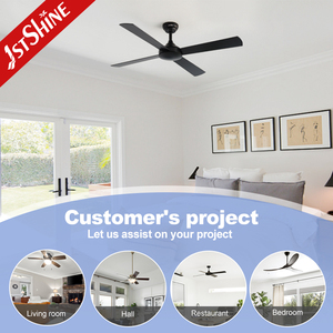 1stshine 52 Zoll Moderner Deckenventilator mit Intelligenter Steuerung, 6 Geschwindigkeiten, Smart Home für Wohnzimmer und Schlafzimmer, mit <span class=keywords><strong>App</strong></span>-Steuerung - Product Image 5