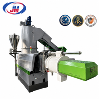 Ligne de granulation de plastique monophasée à haute efficacité, granulateur de compactage pour machine de recyclage de films PP PE