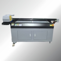 Mesin Cetak Digital UV Ink Flatbed Otomatis Super Cepat untuk Botol, Tabung, dan Silinder
