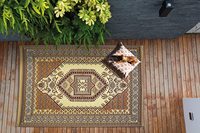 Tapis de patio extérieur résistant à l'eau et personnalisé, meilleur prix chinois, fournisseur de tapis bohème