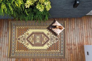 中国最优惠价格耐用防水定制户外露台地毯供应商波西米亚地毯 - Product Image 6