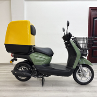 Motocyclettes à essence de haute qualité 150CC pour la livraison de nourriture, moteur refroidi par air, vitesse maximale 85 km/h, frein à disque avec coffre à pizza