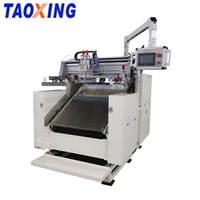 Nouveau papier plat automatique Film de transfert PET écran imprimante Machine état inutilisé étiquette imprimante écran plaque Type inclus