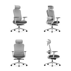 Silla de Oficina Ergonómica Eléctrica de Masaje de Calidad Premium al por Mayor con Respaldo de Malla - Sillas de Oficina - Mobiliario de Oficina - Product Image 4