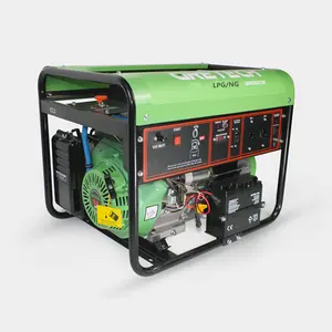 Gretech 5kw small natural gas generator lpg generator 5kw with wide input pressure and steady output