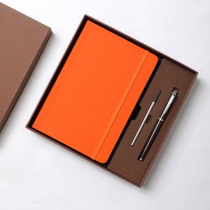 Coffret Cadeau Carnet et Stylo en Papier Rouge avec Insert Personnalisé pour Cadeaux d'Entreprise et Commandes en Gros - Product Image 4