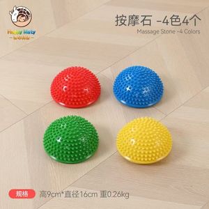 Matériel d'entraînement à l'intégration sensorielle, demi-ballon 17 cm en PVC, tapis d'équilibre massant pour enfants et usage domestique - Product Image 3