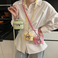 Mini sac à clés simple, pendentif pour sac, petite pochette pour rouge à lèvres, étui pour écouteurs, porte-monnaie, à suspendre au cou, cadeau