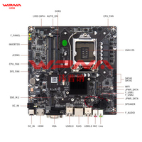 Placa Base OEM Mini ITX H61, 128 GB de RAM DDR3, 2.ª/3.ª Generación LGA1155, PC de Escritorio Todo en Uno Personalizado para CPU I5 Max
