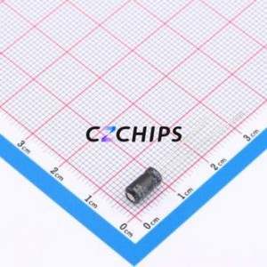 Condensador Electrolítico de Aluminio de Montaje Pasante KS1H4R7MB070A00CV0, D4xL7mm 4.7uF 20% 50V 27mA-120Hz - Product Image 2