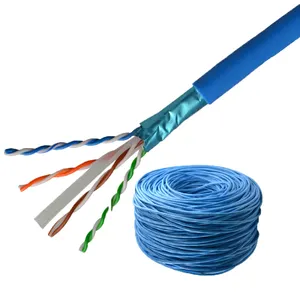 SIPU CE ISO9001 4 pares utp sftp cat6 cabos de rede 305m sftp cat 6e cabo 300m cat6 utp cabo de rede ao ar livre