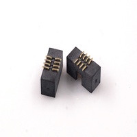 SMT IDC Box Header 1.27mm 8 broches 2x4 Position broche mâle double rangée montage en surface droite PCB soudure IDC Socket Mate 4 enveloppé