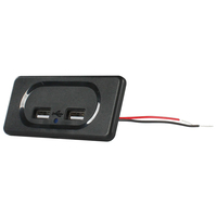 Accessoires pour caravanes CAPEXRV Prise de charge USB 12V/24V 12V Double ports USB