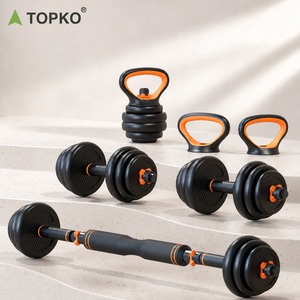 Set di manubri regolabili TOPKO 4-in-1 da 10-40 kg, <span class=keywords><strong>pesi</strong></span> multifunzione <span class=keywords><strong>per</strong></span> palestra domestica - Product Image 1