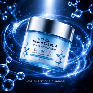 Balsamo Idratante Viso 100g con Sego di Manzo Grass-Fed Halal, Miele e Peptidi di Rame Blu GHK-Cu, a Marchio Privato - Product Image 5