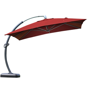 fashion outdoor hanging umbrella waterproof aluminum restaurant cantilever garden beach patio sun canvas <span class=keywords><strong>parasol</strong></span> Fancy parasols - Product Image 6