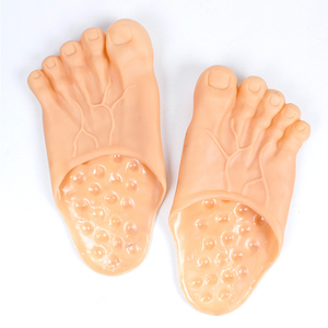 Nuove Divertenti Scarpe a Cinque Dita, Simulazione di Piedi Nudi, Pantofole in Vinile Stile <span class=keywords><strong>Hulk</strong></span> - Product Image 2