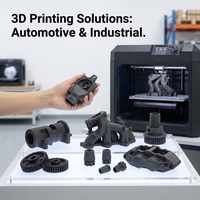 Layanan Prototipe Cepat dengan Komponen dan Bagian Cetak 3D, Teknologi SLA SLS FDM Tersedia, Bagian Cetak 3D Fungsional