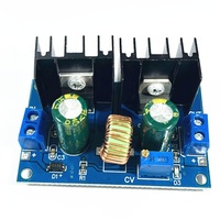 XH-M401 XL4016 PWM konverter catu daya, modul papan Step-Down DC-DC 4-36v sampai 1.25-36V dapat disesuaikan maks 8A 200W