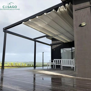 Toldo Plegable Multiusos de Aluminio - Refugio Impermeable para el Sol para Jardín, Entrada de Tienda, <span class=keywords><strong>Mercado</strong></span> Abierto - Product Image 1