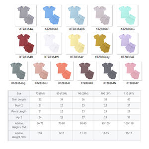 Vêtements pour bébé fille 2022, ensemble de vêtements pour fillettes, ensemble d'été avec débardeur et short en tricot, logo personnalisé, ensemble de shorts pour enfants, filles - Product Image 6