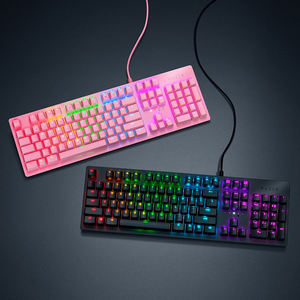 <span class=keywords><strong>Razer</strong></span> — <span class=keywords><strong>clavier</strong></span> de jeu professionnel en alliage d'aluminium, <span class=keywords><strong>blanc</strong></span>, noir et rose, 1 pièce, couverture supérieure givrée, <span class=keywords><strong>clavier</strong></span> léger rvb - Product Image 5