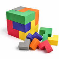 Nouvel ensemble de blocs de construction géants en mousse EVA souple pour enfants, idéal pour les aires de jeux intérieures et les écoles maternelles