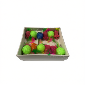 Toy Mouse Ball Cat Toy 12Pcs Ref 14774 Mnj - Product Image 1