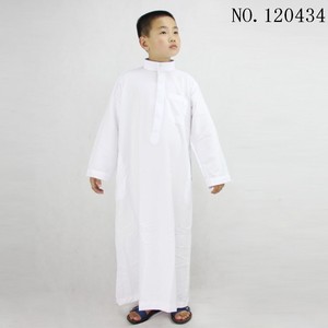 Nueva Abaya antiestática y transpirable para niños musulmanes, Thobe, nuevo diseño estilo islámico omaní - Product Image 5
