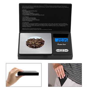 100g 200g 500g 0.01g Độ chính xác cao kỹ thuật số Quy mô nhà bếp trang sức vàng cân bằng trọng lượng gram túi Trọng lượng cân điện tử - Product Image 2