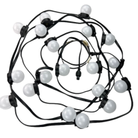 30 Pixels/set UCS2904 DC24V Adressable RGBW Pixel Module IP68 50mm Couvercle givré 40mm Base 1.8 W/Pixel(6LED) 18AWG Fil noir