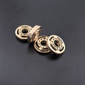 Pièces usinées CNC de précision sur mesure, service CNC, disques de soupape en bronze <span class=keywords><strong>pour</strong></span> systèmes de suspension automobile - Product Image 1