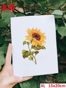 Tarjeta 3D Pop-Up Hecha a Mano con Diseño de Ramo de Girasoles, Tarjeta Floral de Felicitación para Cumpleaños, Día de la Madre, Regalo de Recuperación - Product Image 3