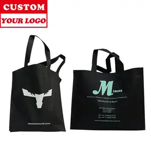 Custom printed logo and color Manufacturer Custom Logo Printed of new materials good price non woven shopping bag