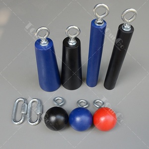 Équipement de terrain de jeu pour enfants en plein air Ninja Grips Cannonball Alley Obstacles Course & Swing Sets-Steel & PVC Material - Product Image 4