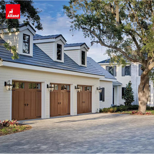 <span class=keywords><strong>Porte</strong></span> <span class=keywords><strong>de</strong></span> <span class=keywords><strong>garage</strong></span> verticale à accordéon moderne du milieu du siècle Alland Wood <span class=keywords><strong>avec</strong></span> <span class=keywords><strong>porte</strong></span> et cadre en bois, charnières, accessoires <span class=keywords><strong>de</strong></span> verrouillage - Product Image 5