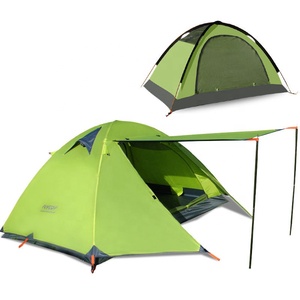 Carpa <span class=keywords><strong>de</strong></span> Senderismo Ligera, Impermeable y Resistente al Viento, <span class=keywords><strong>de</strong></span> Doble Capa, para 3, 4 o 6 Personas, Ideal para Playa, Patio y Ocio - Product Image 3