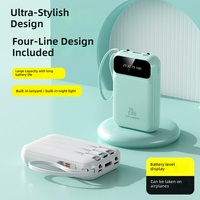 Batterie externe personnalisée avec logo, certifiée 3C, 20000 mAh, haute capacité, alimentation portable pour mobile
