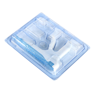 ถาดบรรจุภัณฑ์ทางการแพทย์แบบใส PETG ปลอดเชื้อ  รับผลิตตามแบรนด์  ขึ้นรูปด้วยระบบสุญญากาศ  ถาดบรรจุเข็มฉีดยาแบบใช้แล้วทิ้ง - Product Image 2