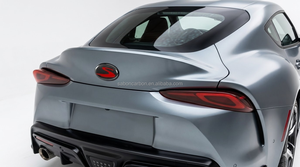 Emblème de remplacement personnalisé en fibre de carbone pour <span class=keywords><strong>Toyota</strong></span> GR <span class=keywords><strong>Supra</strong></span> A90 A91 MK5 2020+ (avant et arrière) - Product Image 3