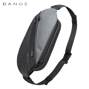 Factory New Design Wholesale Stylish Waterproof <strong>Black</strong> Men Crossbody <strong>Bags</strong> Sling Custom Sling <strong>Bag</strong> Men Korean Style Sling <strong>Bag</strong> - Product Image 5