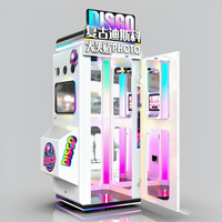 Cabina de Fotos Profesional DSLR con Temática Vintage de Discoteca, con Impresora Automática, para Alquiler en Fiestas y Bodas