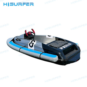 Prix d'usine Luxe 15KW Mini Jet Boat avec pédales, monoplace pour sports nautiques, pêche, Sea Kart, Kayak, Rameur KC07 Bateau de pêche KC - Product Image 2