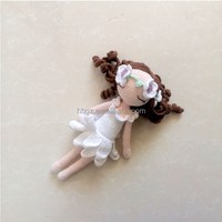 Peluche de fée pour bébé, jouet doux tricoté, Crochet de nouveau-né, poupée Animal fait main, Amigurumi, nouvelle collection