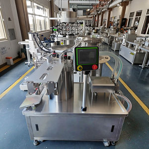 Machine <span class=keywords><strong>de</strong></span> remplissage et <span class=keywords><strong>de</strong></span> capsulage <span class=keywords><strong>de</strong></span> sacs à double tête avec double pompes à liquide pour décharger et boucher à grande vitesse - Product Image 6