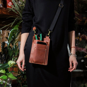 Bolsas de herramientas de cuero al por mayor para floristas; bolsas de almacenamiento de herramientas de jardinería; bolsas de herramientas de cintura estilo ropa de trabajo, únicas. - Product Image 3
