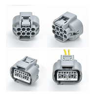 Conector automático de 8 pines de alto rendimiento, montaje de radar de marcha atrás, enchufe de arranque, modelo 7283-7080-40/7282-7080-40 conectores