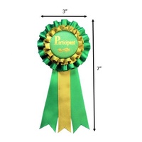 Rubans et rosettes personnalisés en satin 100 % polyester écologique haute ténacité pour concours hippique