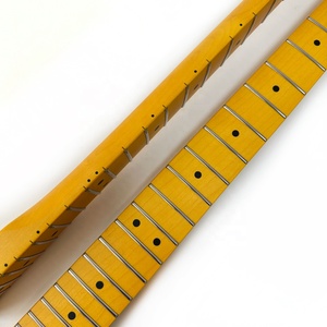 Mástil de guitarra TL de arce canadiense con diapasón de palisandro, 21 trastes, acabado satinado Nitro, orificio de afinación vintage de 8 mm y radio de 9.5 pulgadas - Product Image 3